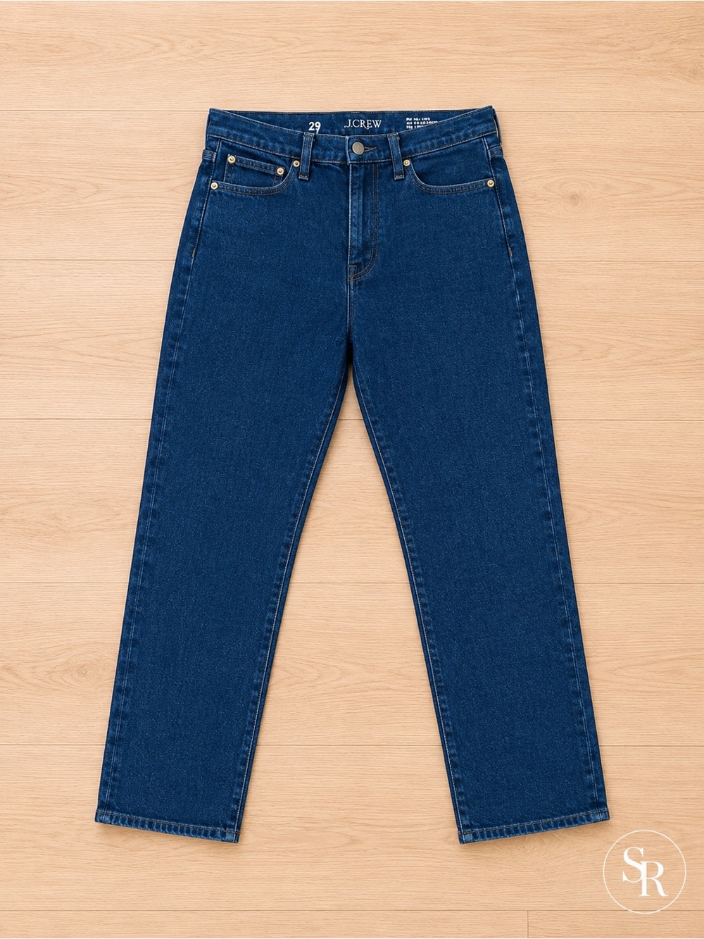 J.Crew ‘96 Straight Jeans Women’s Size 29 US 8 Dark Wash High Rise 28” Inseam